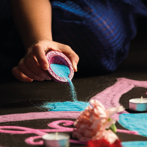 Bgitimelapse rangoli